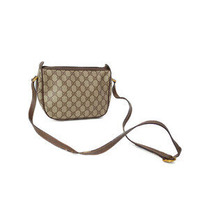 Gucci Bag Monogram GG Plus Crossbody Brown Flat Messenger